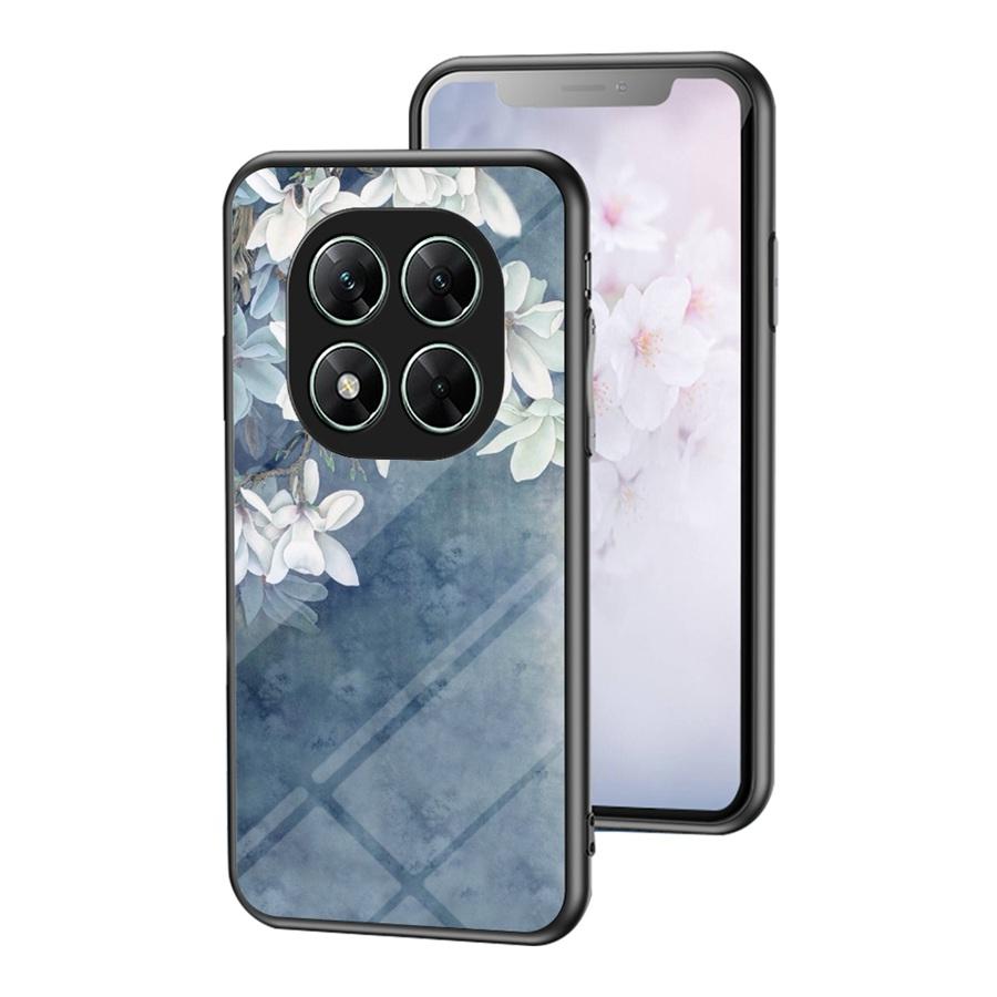 

Чехол из закаленного стекла с цветочным рисунком для Xiaomi Redmi Note 14S 14 Pro Plus 5G Poco X7 M7 F7 15 Ultra A5 X 7 F 7 M 7 Note14 S с рисунком розы Redmi Note 14 Pro 4G