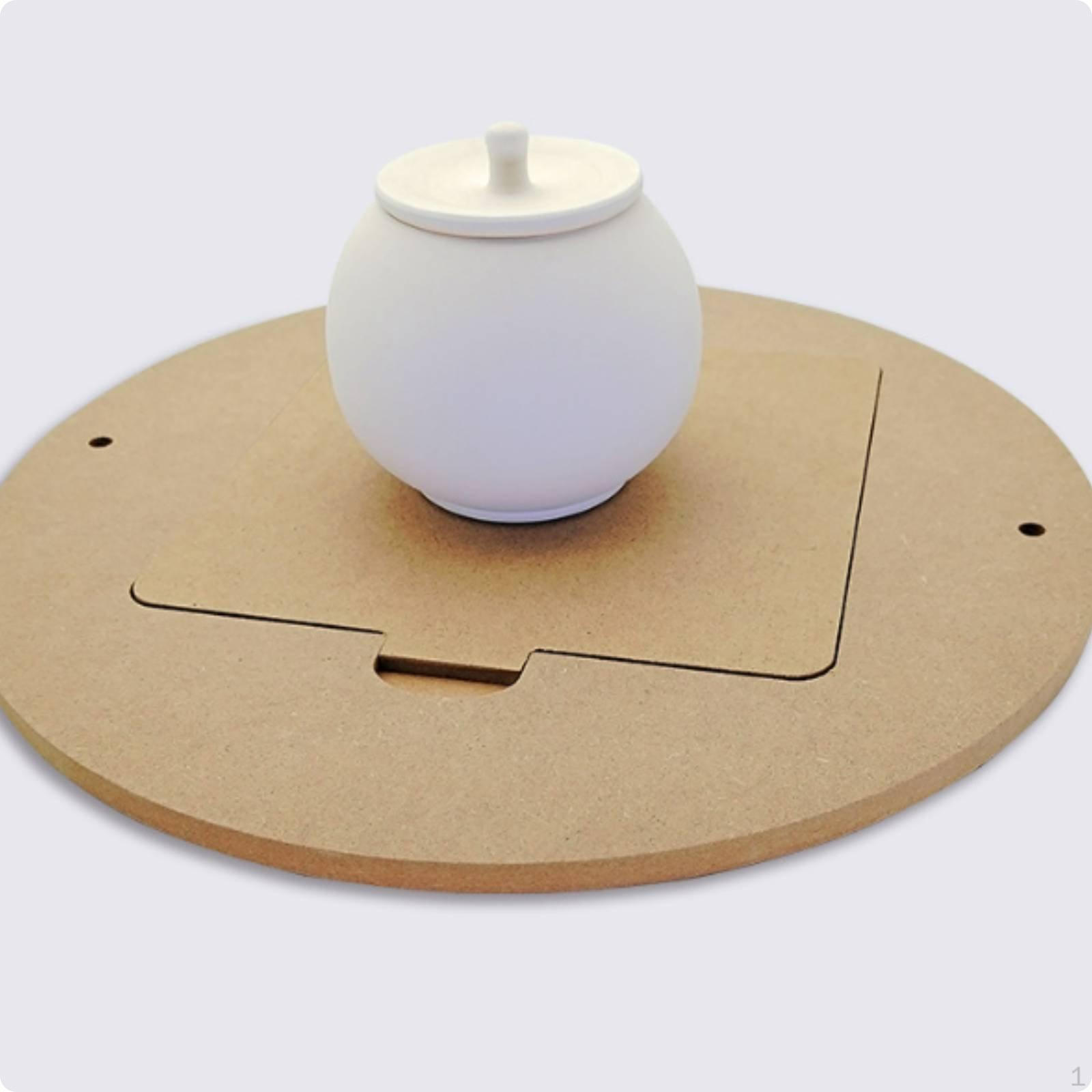 Pottery Dehydrating Board Water Absorbing Clay Versatile Wheel Disc for
