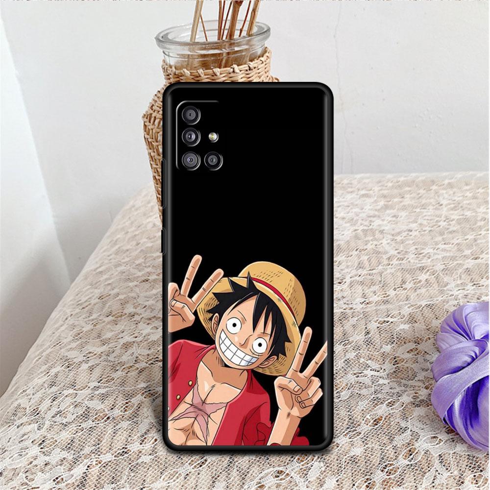 Jednoczęściowe Etui Na Samsung Galaxy A52 A12 A32 A51 A21s A71 A13 A53 A22 A31 A72 A03 A02s A41 Czarne Etui na Telefon