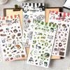 Mu Ran Mountain Cat Stickers: Adorable Cat Patterns for Journals, Water Bottles, Phone Cases, and DIY Collages