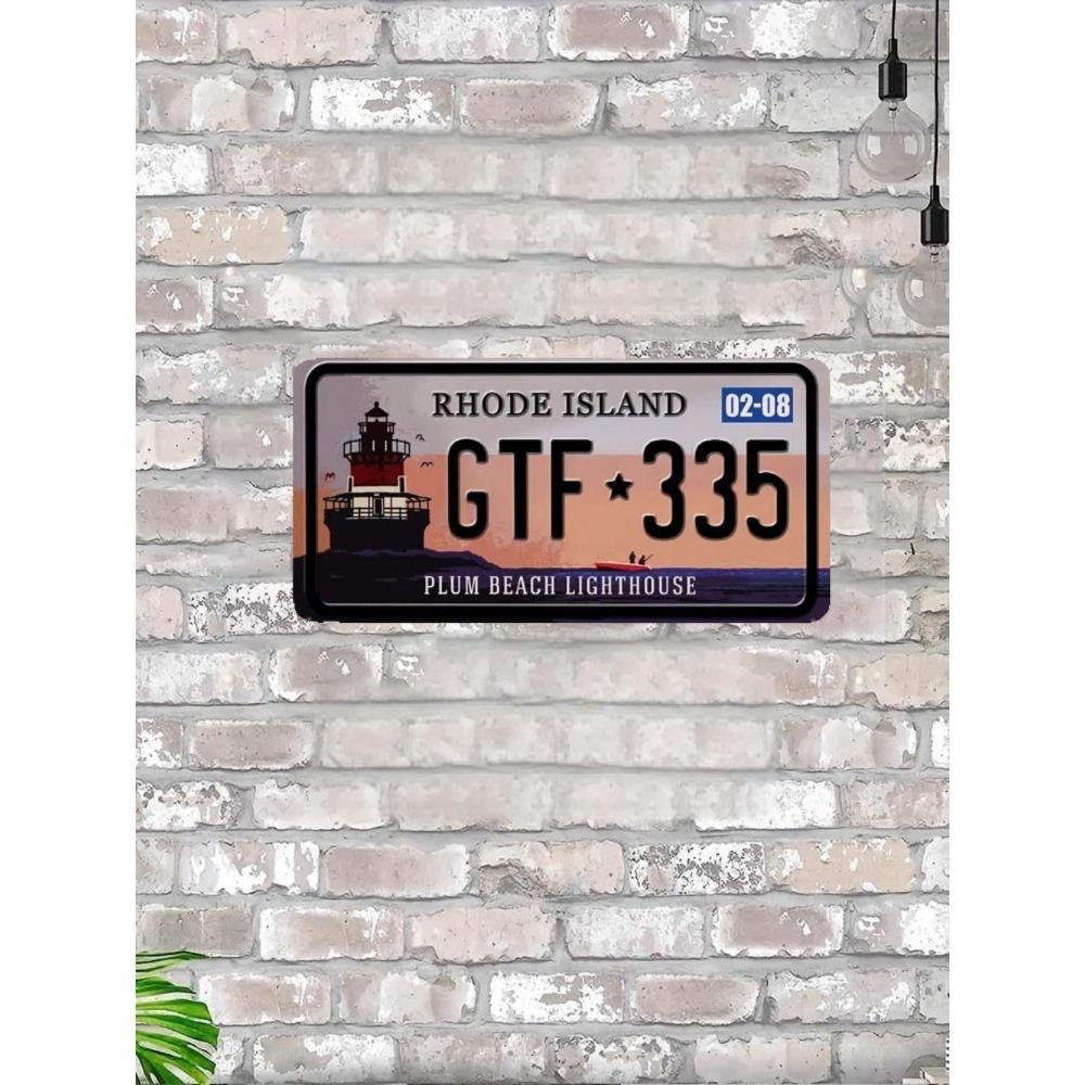 NÁS. registrační značka, USA. SPZ, kovová, 15x30 cm.