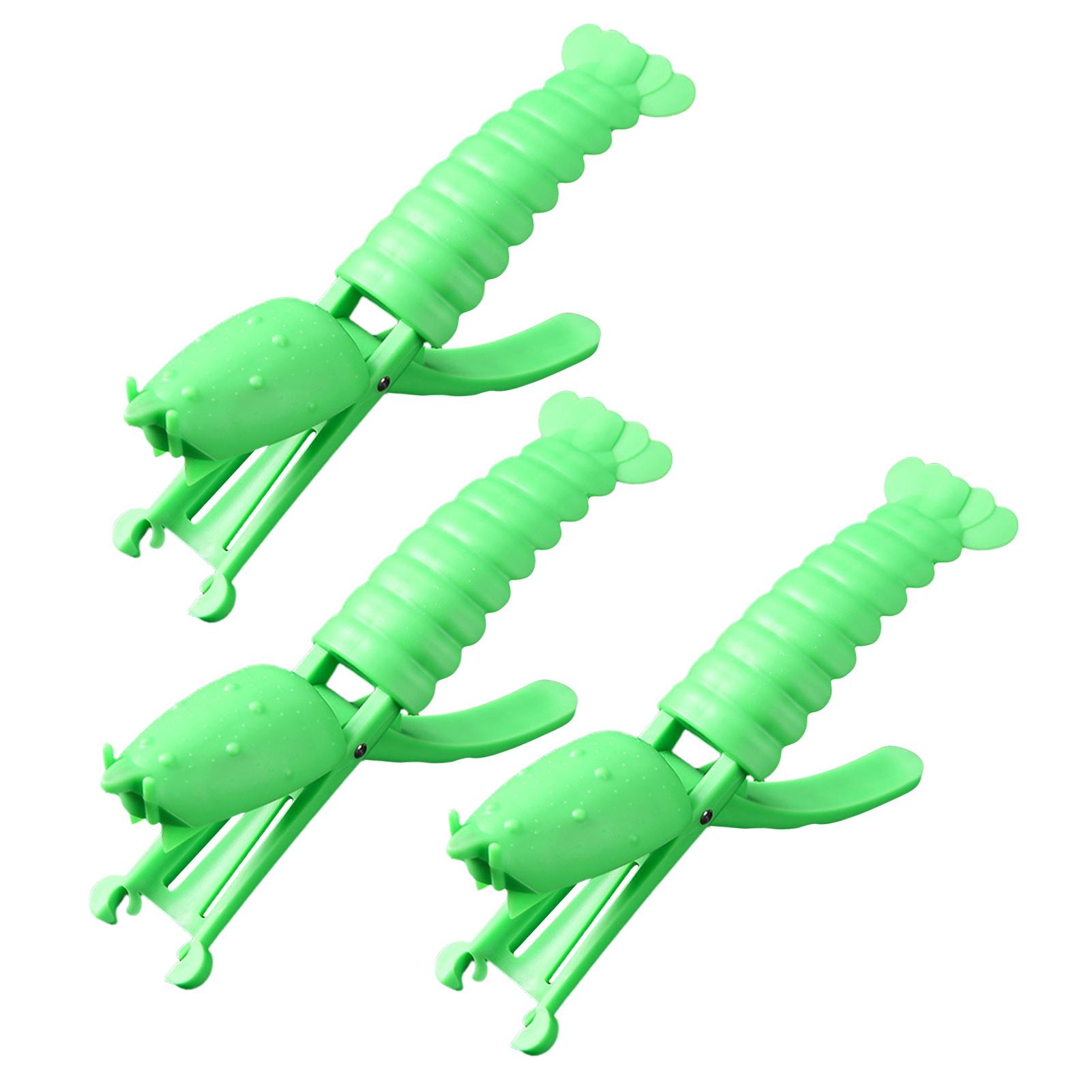 

3PCS Lobster Shelling Tool Fast Sheller Remover Peel Device High Efficient Seafood Crawfish Shrimp Peeler Tool for Home Kitchen зелений