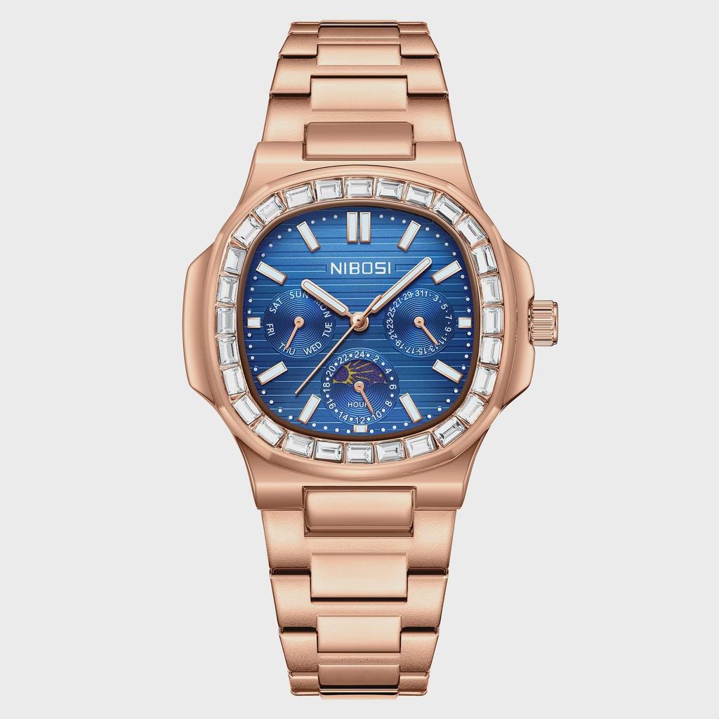 Fashion Men Watches Luxury Date Miyota Quartz Watch Men Waterproof Stainless Steel Male Clocks Reloj Hombre