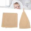 Newborn Photography Wrap Hat Set Breathable Cute Baby Photo Props for Infant Photo Shooting