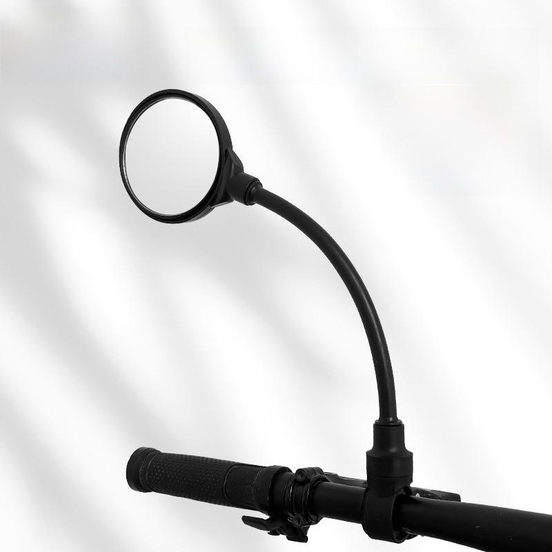 Bicycle Rearview Mirror With Flexible Hose Adjustment For Cycling Safety