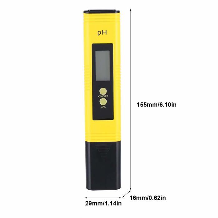 Nikou - PH-METER752 - PhmeTre Protable Lcd Digital Ph Meter Testeur De Ph Automatique Pour L'Eau Potable Et Les Aquariums