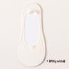 Women's Non-Slip Ice Silk No-Show Socks - Thin, Low-Cut, High-Heel Cotton Blend
