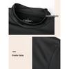 Men's Brushed Warm Mock Neck Long Sleeve T-Shirt