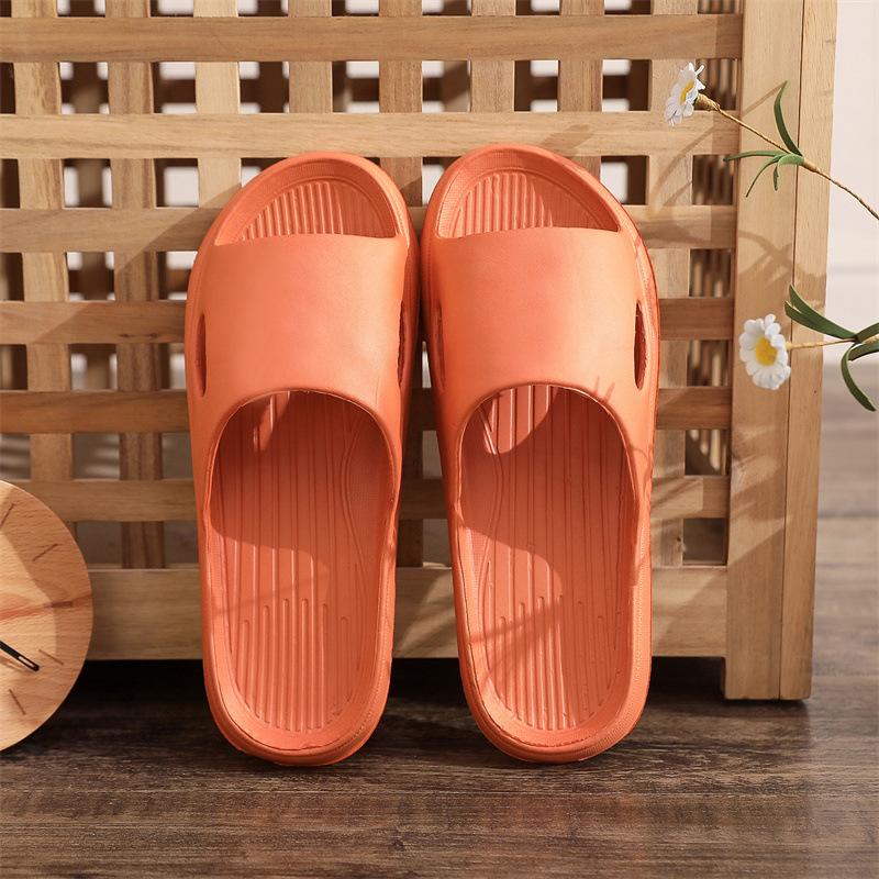 Cool Slippers Women's Summer Home Non-slip Bathroom Bath Couple Eva Deodorant Soft Bottom Stepping On Shit Feeling Women's Slippers