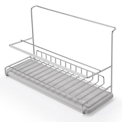FUNHOO Super Absorbent Diatomaceous Earth Tray Included Bottle Stand Water Bottle Holder Made of Stainless Steel Drainer Dryer Water Bottle Hanger