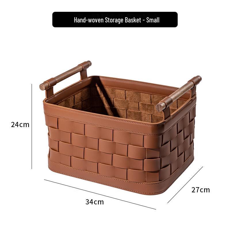 miflame Hand-Woven Storage Basket