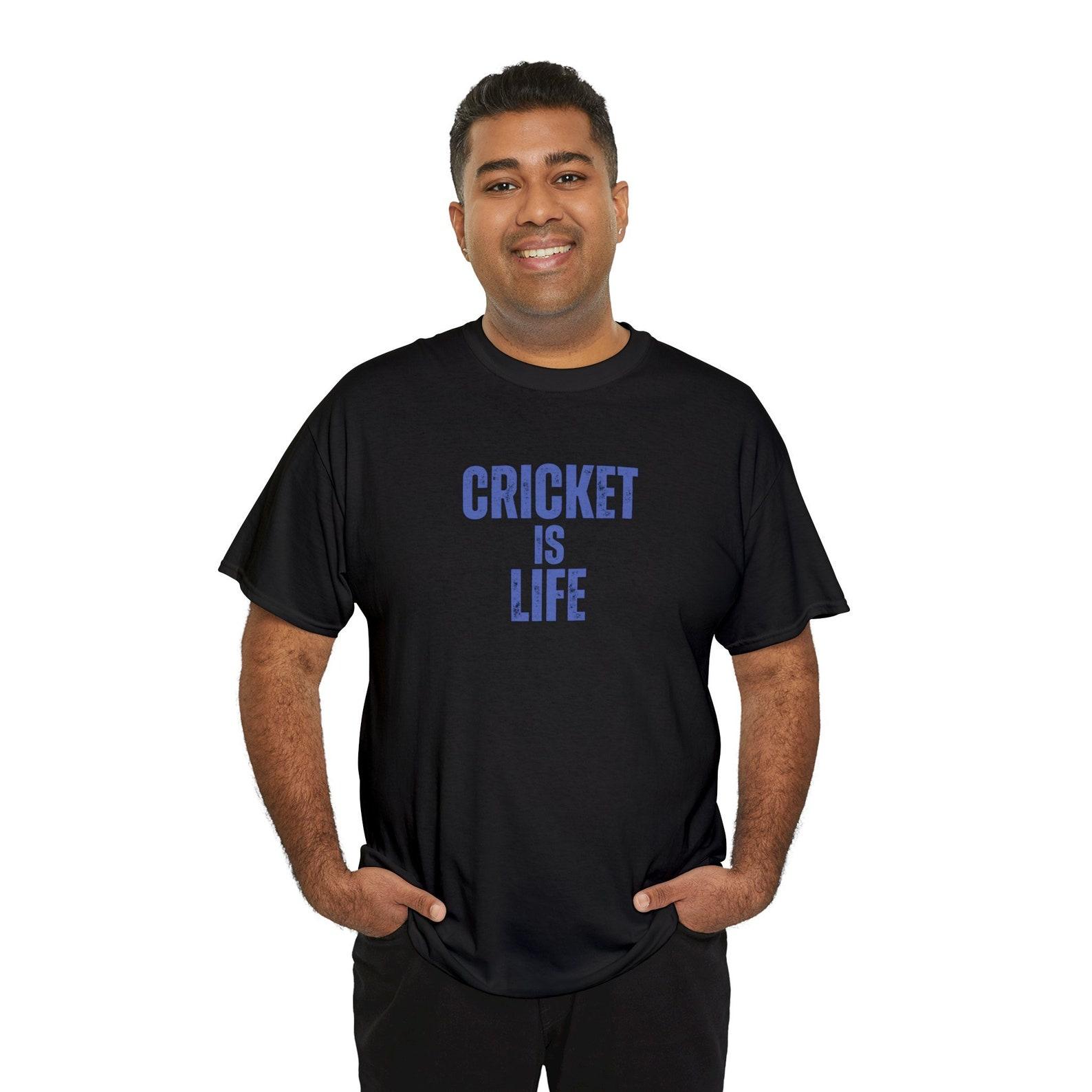 Cricket is Life Unisex Tee, Cricket Fan T-Shirt M