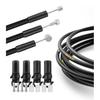 MUQZI Cable Kit Bike Shifter Line Brake Cable Housing