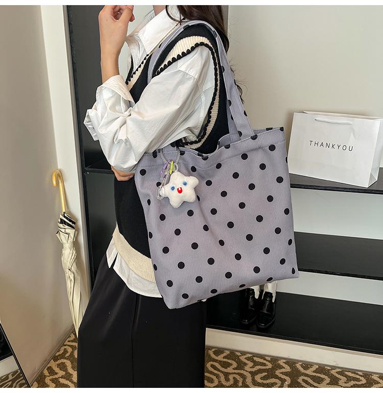 2025 Stilvolle Frische Literarische Einseitige Große Kapazität Studenten Tragetasche