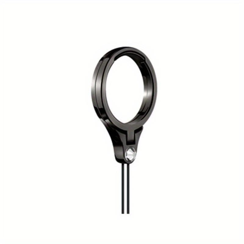 

1 шт/2 шт ремешок для мобильного телефона два в одном кронштейн кольцо пряжка подвеска шнурок для ключей ремешки держатель для мобильного телефона на палец 1PCS чёрный