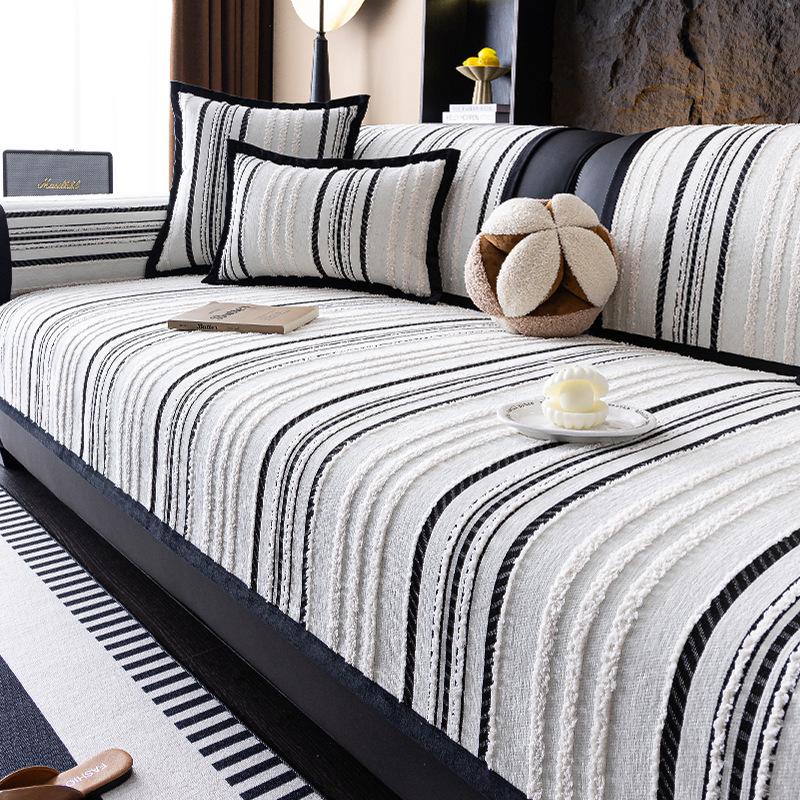 High-End Chenille Sofa Cushion  New Non-Slip Seat Cushion Universal In All Seasons, High-End Feeling Cover Cloth Cover