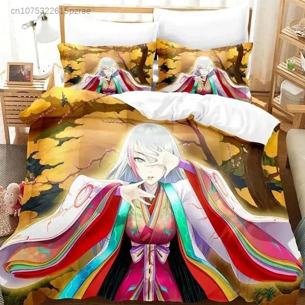 L'ensemble de literie THE iDOLM@STER Cinderella Girls Starlight Stage Imprimé Avec Taie d'oreiller Housse de couette Doux Lit Queen King Vêtements de lit Maison