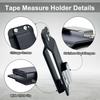 Healvaluefit Tape Catcher Belt Tape Measure Holder, Discreet Tape Measure Belt Clip, Fits Tool Belts and Tape Accessories Up To 2 Inches