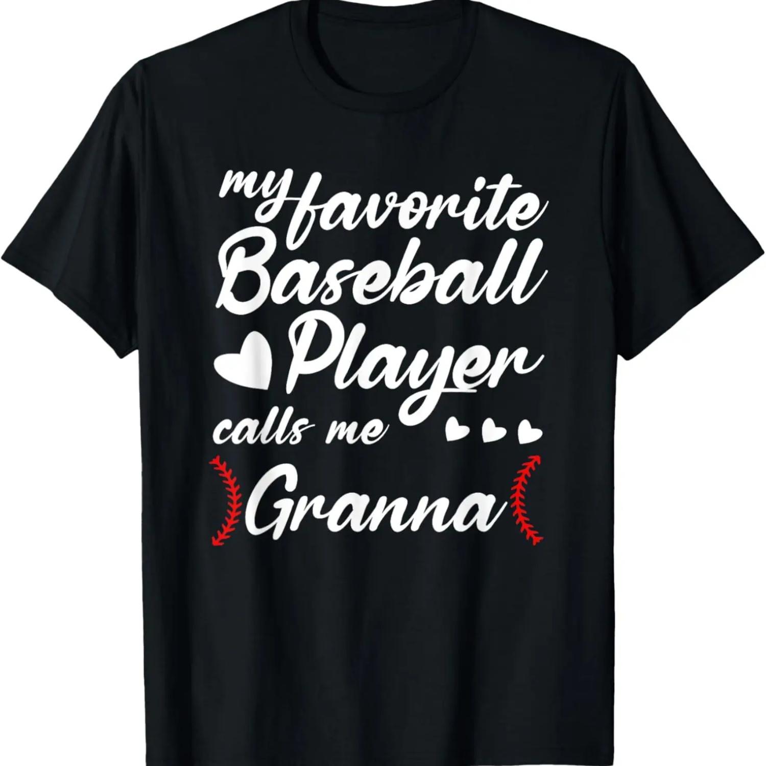 День матери Мой любимый бейсболист называет меня Гранна Футболка S