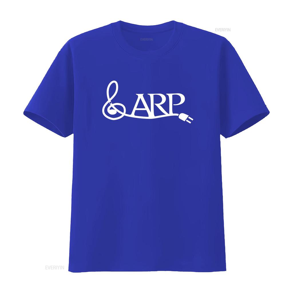 ARP Instruments T Shirt 100 Cotton Retro Analog Synthesiser Design Music Tech vintage Washed Versatile Stretched fashion Soft