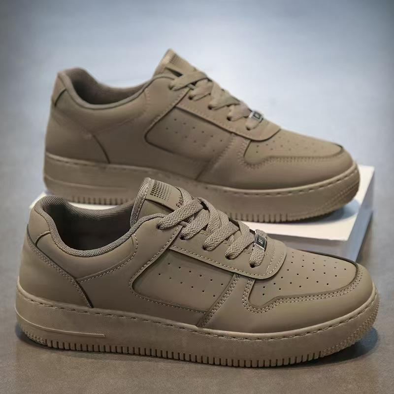 2025 autumn new men's casual board shoes classic versatile men's shoes teenagers daily white shoes men's board shoes