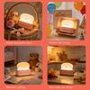 Xiaomi A Cute Toast Night Light: Rechargeable Desk Lamp, Exquisite Room Decor, Perfect Birthday Gift