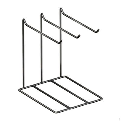 Jewelry Organizer Earrings Storage Holder Lightweight Stylish Necklaces Hanging Rack with 3 Hangers