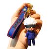 Anime Jujutsu Kaisen Chibi keychain Gojo Satoru Itadori Yuji custom keychain cartoon fun bag charm backpack car keychain