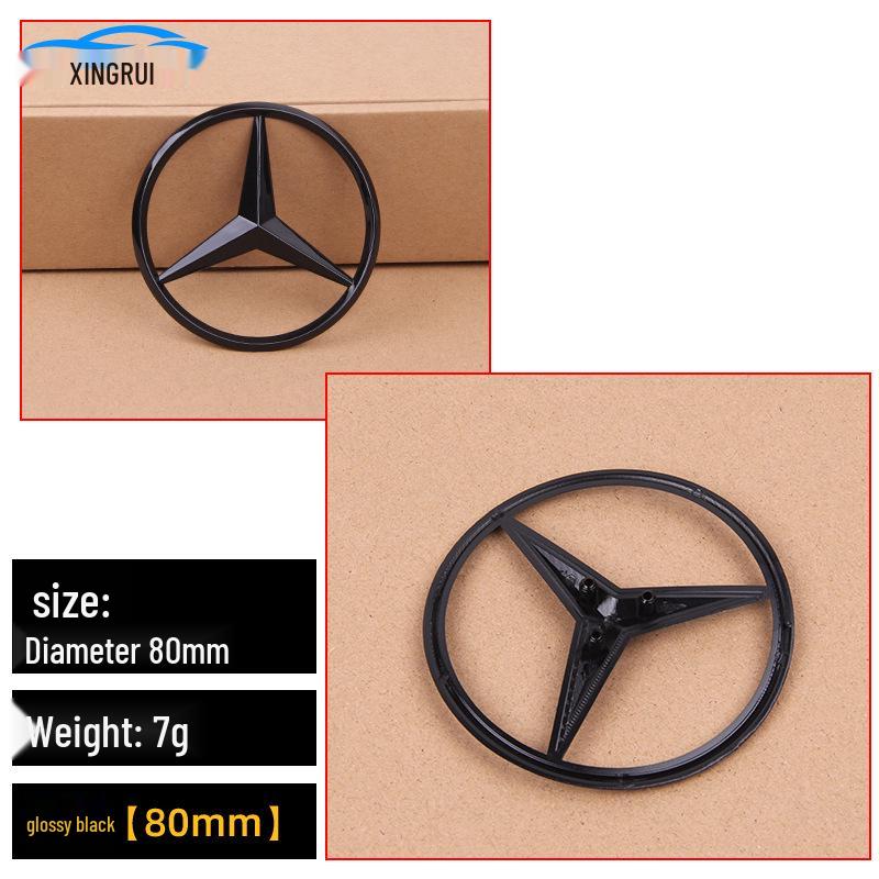 Mercedes E63S/C63S V8 Biturbo 4MATIC+ AMG Black Warrior Tail Badge Emblem Sticker