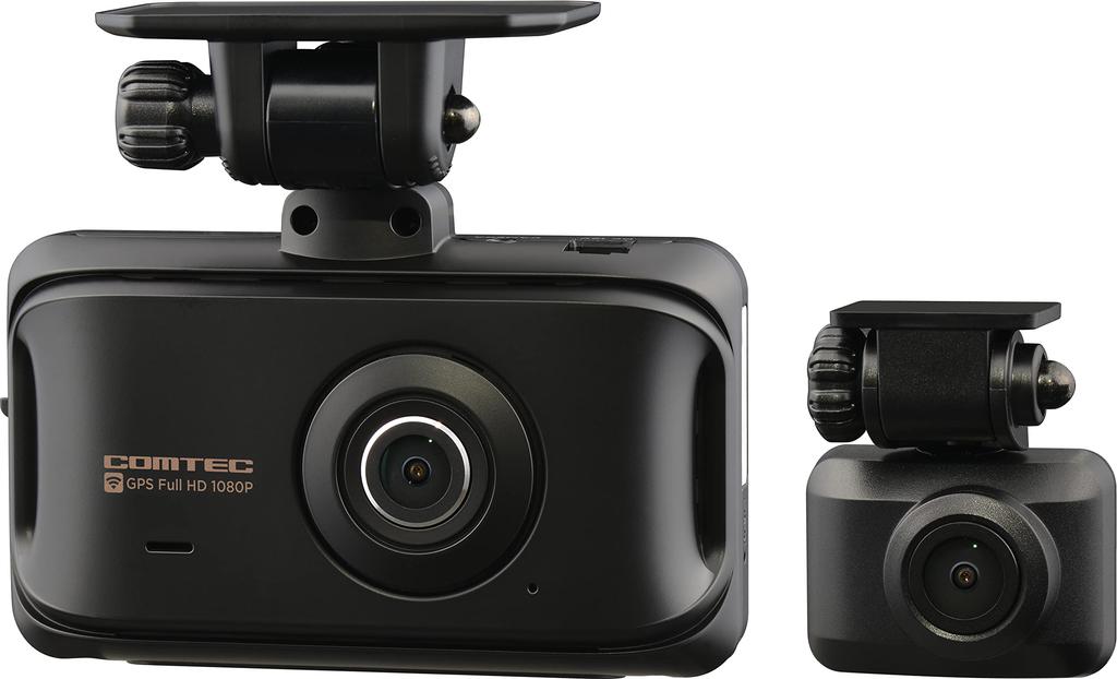 COMTEC ZDR045WL Car Dashcam with Front and Rear Dual STARVIS 2 for Improved Night 2MP FullHD Front and Rear Following Vehicle Approach Driving