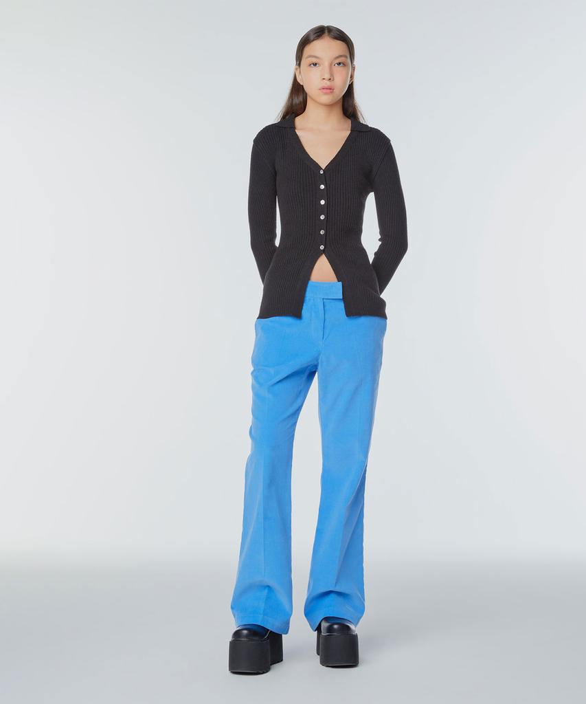 INSTANTFUNK Corduroy Semi-Bootcut Pants