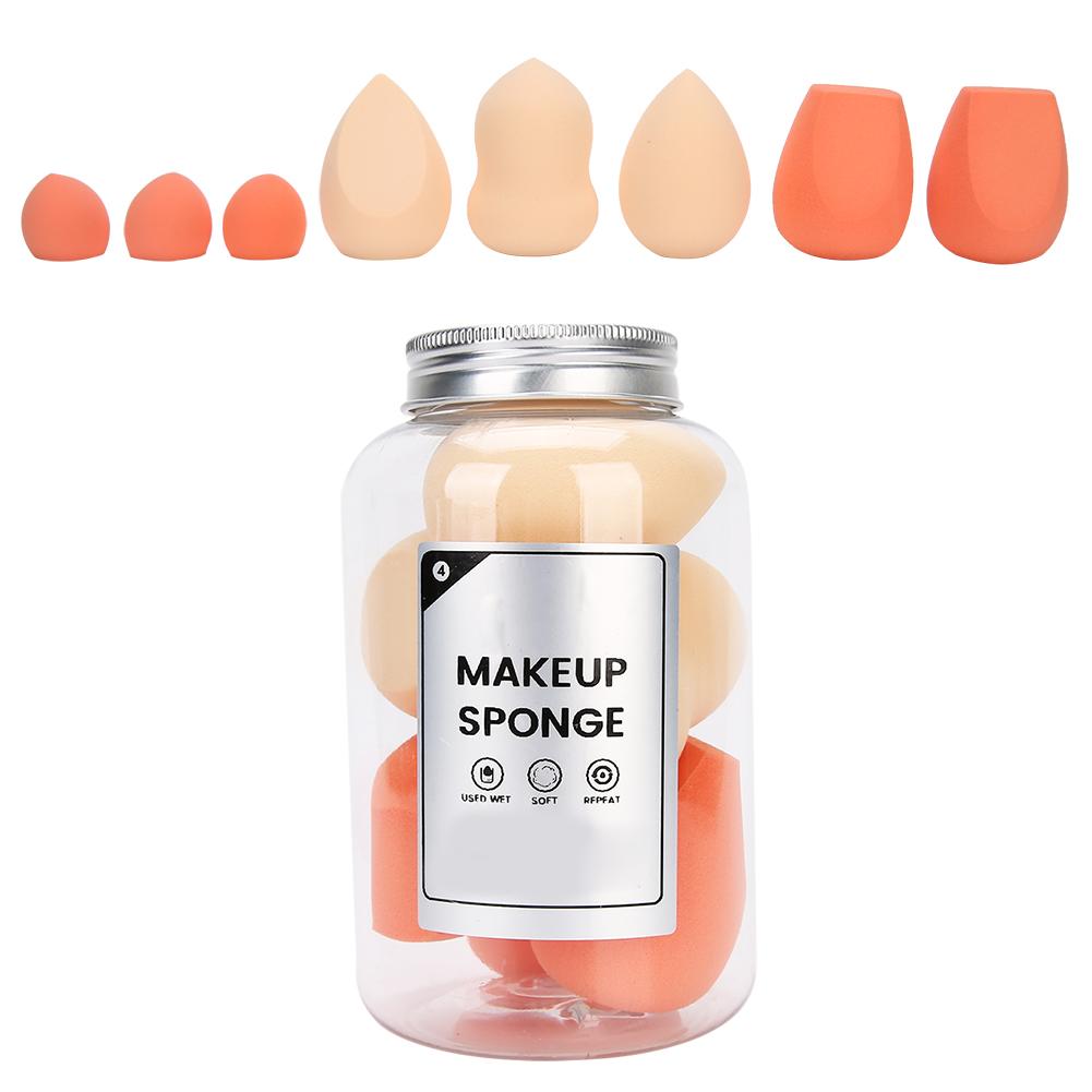 8pcs Makeup Sponge Wet Dry Dual Use Makeup Soft Powder Puff Makeup Tool