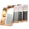 10-40D Mink øyevipper 1 boks/100 pakker Naturlig vippeforlengelse 3D Russland Individuell øyevippeklynge Makeup Tools Vipper Cilia
