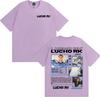 Rapper Lucho Rk Album Tour 2025 Graphic T Shirts Unisex Women Vintage Gothic Short Sleeve Tshirt Fashion Casual Oversized T Shirt