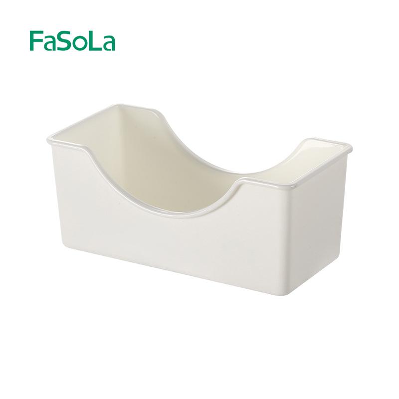 FaSoLa Home Plastic Food Scrap Plate for Kitchen Storage
