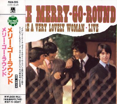 CD MERRYGOROUND  Youre A Very Lovely Woman  Live POCM2015 AM Records 1995 Japan ObiRock Used
