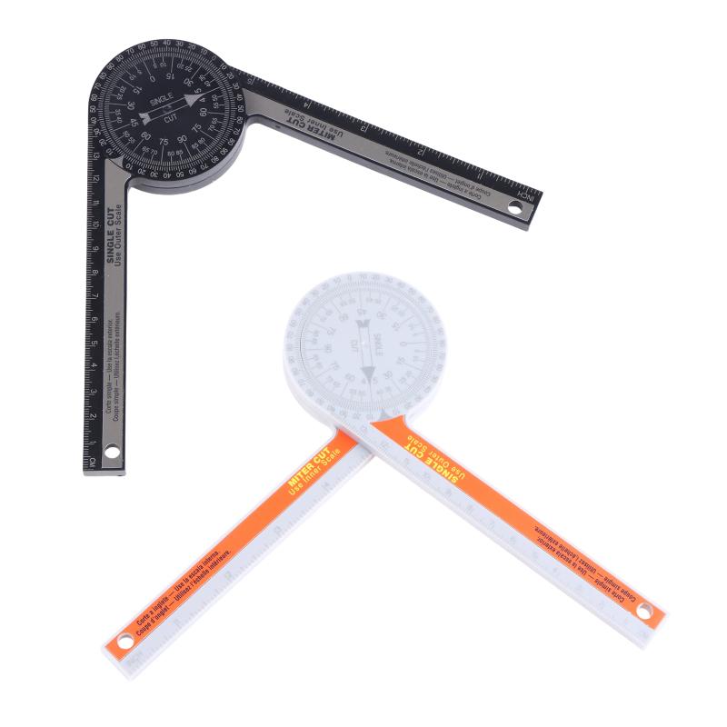 Professional Miter Saw Protractor Angle Finder Precision Miter Angle Finder Plumbers Woodworking Scale Mitre Saw Measuring Tool