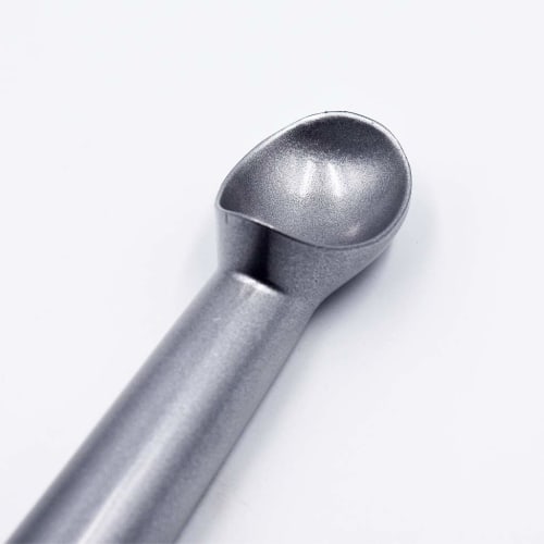 Aluminum Ice Cream Scoop Anti-Freeze Ice Cream Ball Maker Non-Stick Scoop for Home Restaurant Use 1 Piece Silver Shortcuts can be used anytime, anywhe
