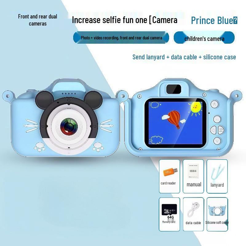 Children's HD Mini Camera - Photo & Video Gift for Ages 3-12