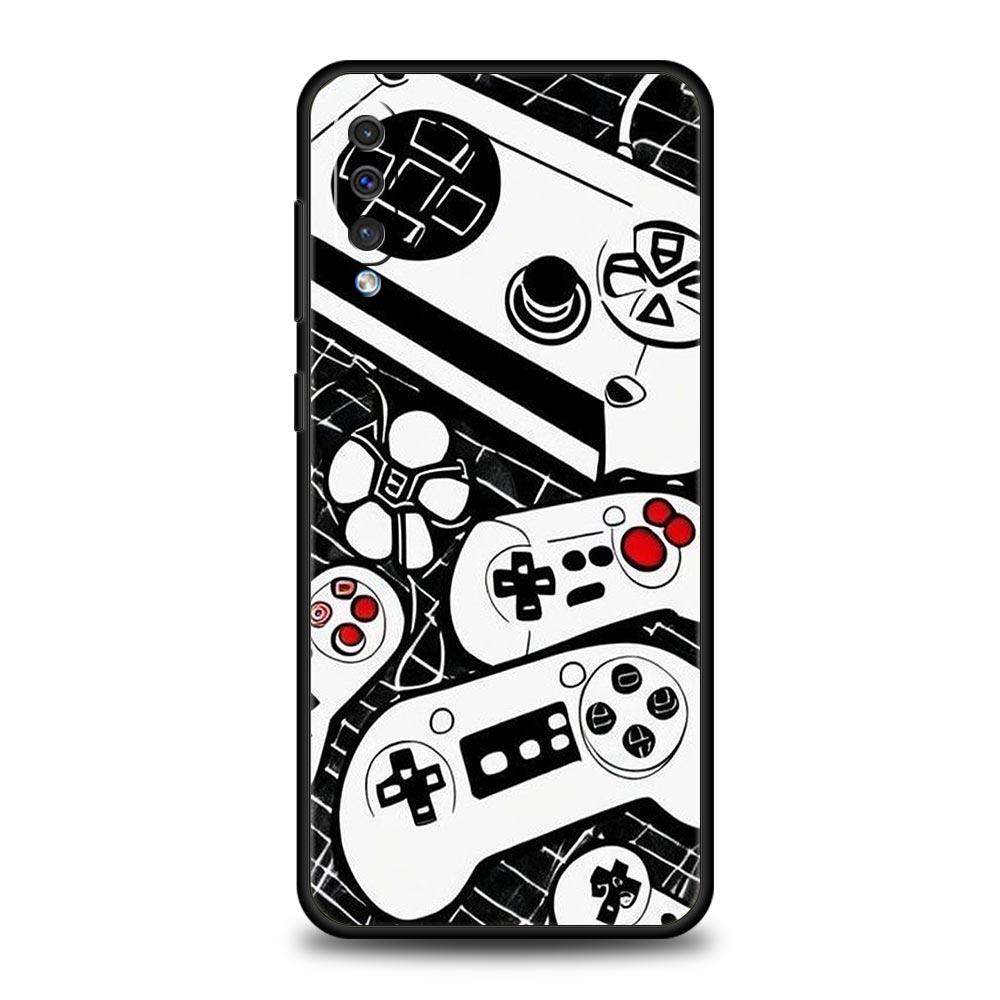 Game Controller Graphic Phone Case for Samsung Galaxy A56 A36 A26 A16 A34 A24 A42 A22 A20 A12 A40 A30 A10 Soft TPU Cover Shell