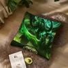 Warcrafts of World W-WOW Game Pillow Case Living Room Accent Couch Back Support Square Lounge Restful Nap Companion
