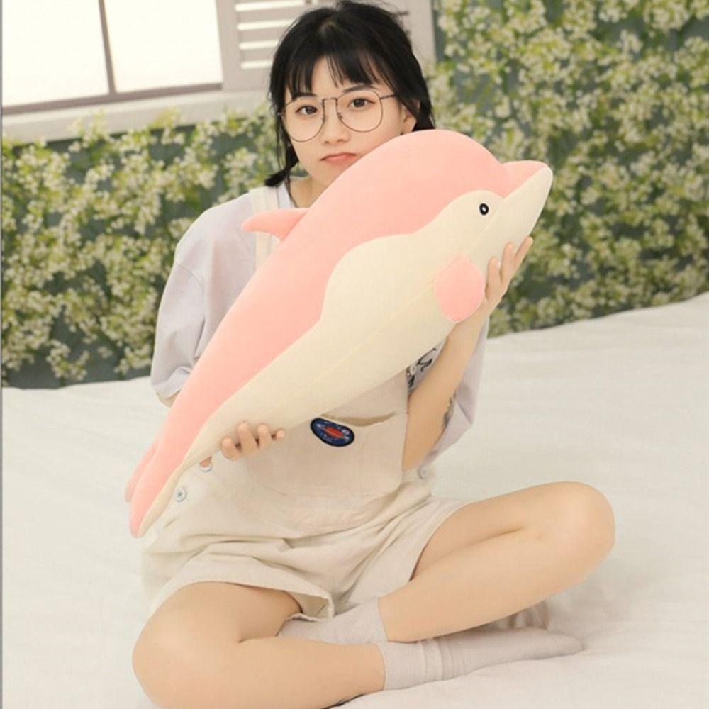 Pillow Underwater Pillow Cushion Stuffed Ocean Animals Doll Dolphin Plush Toys Stuffed Toys