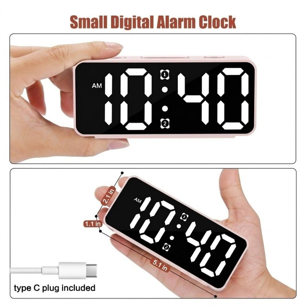 Multi-functional Desktop Alarm Clock RGB Display Digital Alarm Clock Fashion Table Clock Table