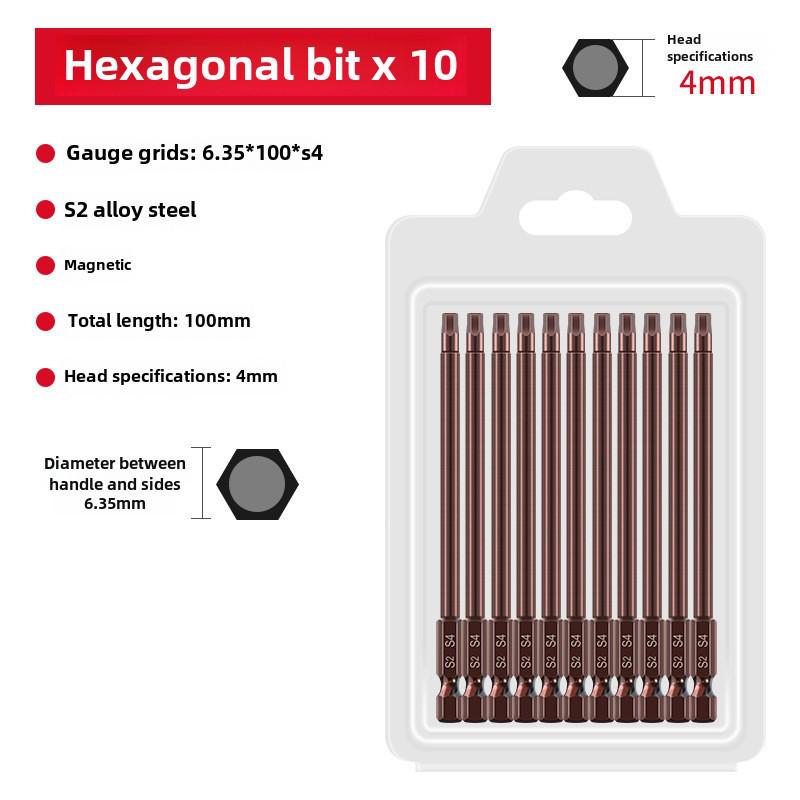 Sada elektrických šroubovacích bitů Qingwei S2 Strong s magnetickou šestihrannou rukojetí