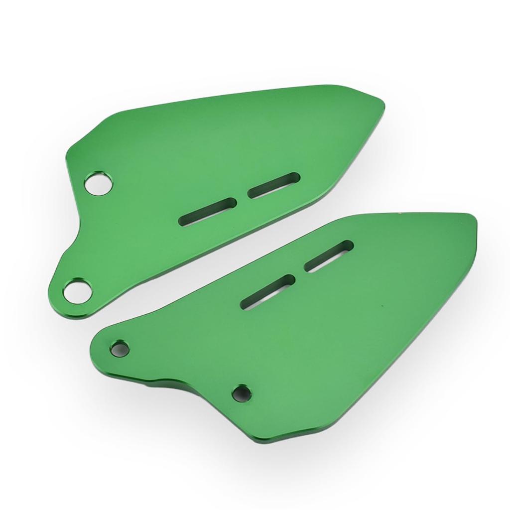 LEDISHUN Parts Aluminum Heel Plate Guard 1 Pair Compatible with