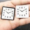1Pc 1:12 Scale Resin Dollhouse Miniature Wall Clock Home Decor Accessories Toy