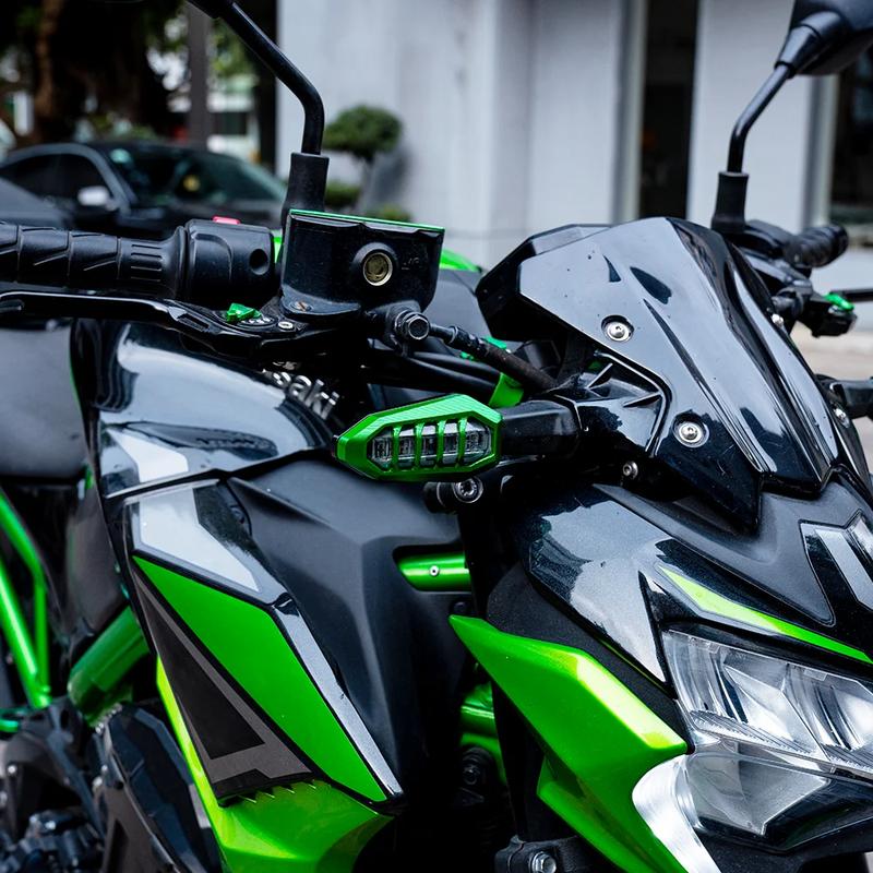 For KAWASAKI Z900 Z650 Ninja 650 ZX4R ZX4RR ZX6R ZX10R versys 650 Motorcycle Front Rear Turn Signal Light Guard Protector Z 900