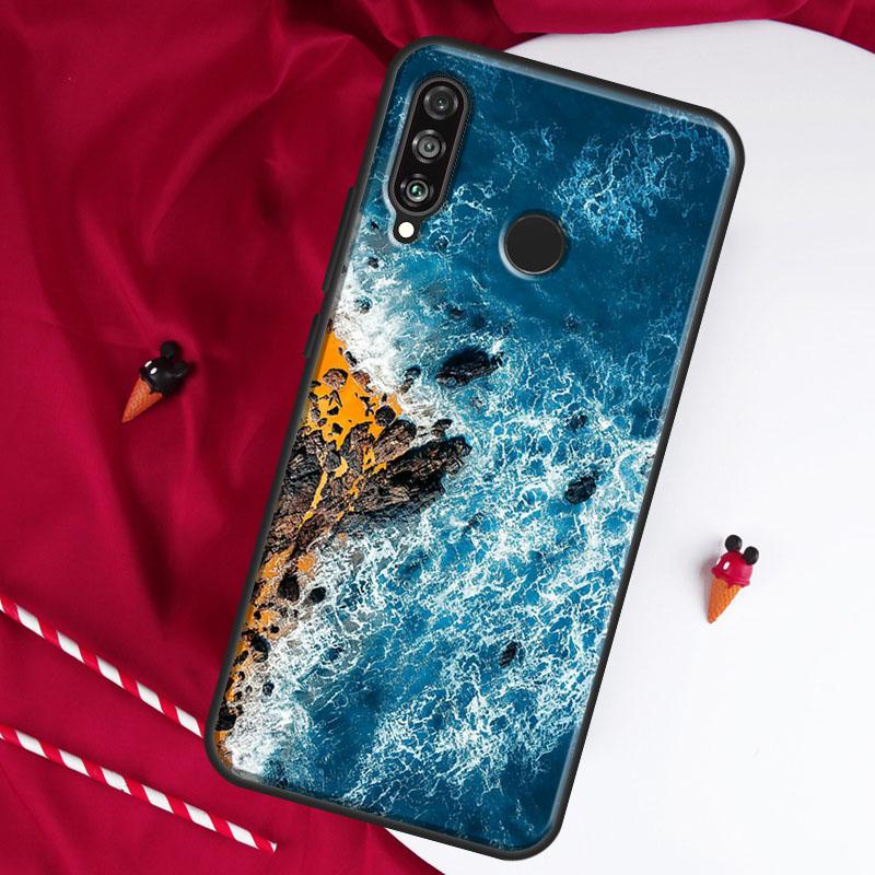 

Летние пляжные волны Для Huawei Nova 10 SE 9 5T 12s 12i 11i Y91 Y90 Y60 Y70 Y72 Y61 P20 P30 P40 Lite P60 Pro Чехол Huawei Nova 9