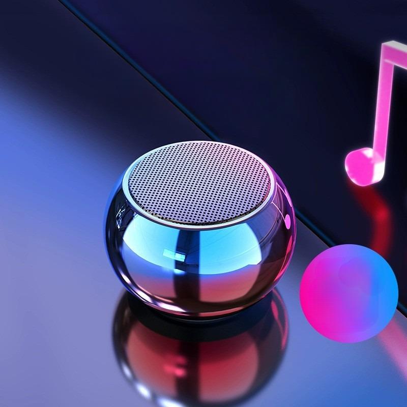 1 Stück Subwoofer Kleine Stahlkanone Bluetooth Audio Mini Tragbar Geschenk Kleiner Lautsprecher Zuhause Drahtloser Bluetooth-Lautsprecher