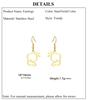 Cazador Snake Earrings for Women Stainless Steel Animal Jewelry Gold Plated Cute Pendant Drop Earrings Birthday Gift 2026 Trend